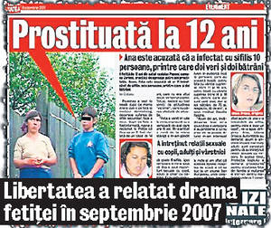 Detalii şocante în dosarul prostituatei minore bolnave de SIDA. A prestat şi în alte zone din ţară?