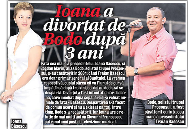 Elena, mezina președintelui Traian Băsescu, se căsătorește cu Bogdan Ionescu, zis Syda, un cunoscut crai de Dorobanți
