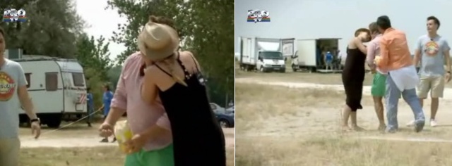 Gina Pistol, AVENTURI PERICULOASE! Vezi pe cine SĂRUTĂ PE PLAJĂ | FOTO