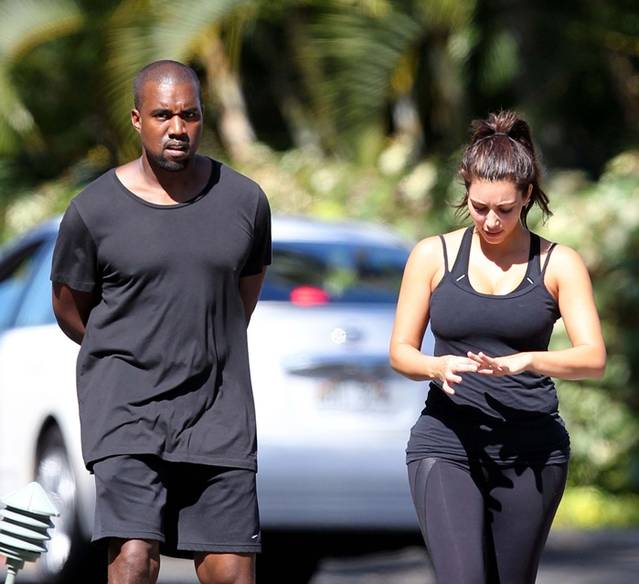 Kim Kardashian şi Kanye West