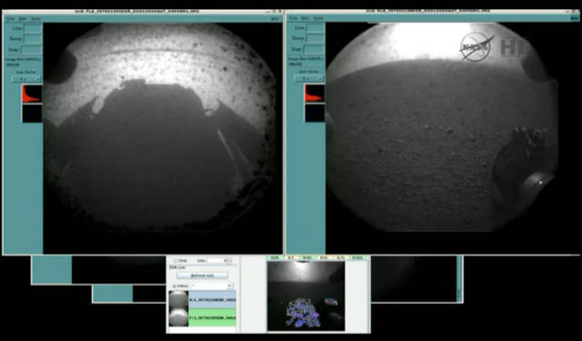 Primele imagini de pe Marte