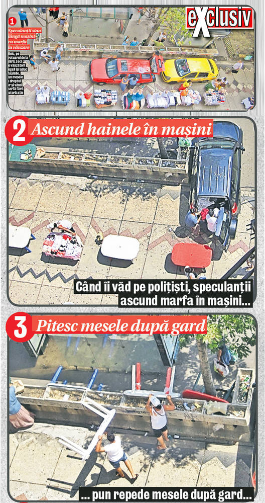 Cum îi fentează vânzătorii ilegali de la Unirii pe poliţişti | EXCLUSIV