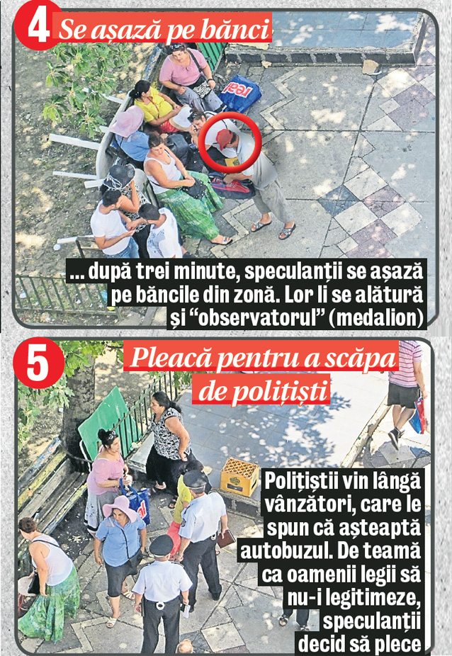 Cum îi fentează vânzătorii ilegali de la Unirii pe poliţişti | EXCLUSIV