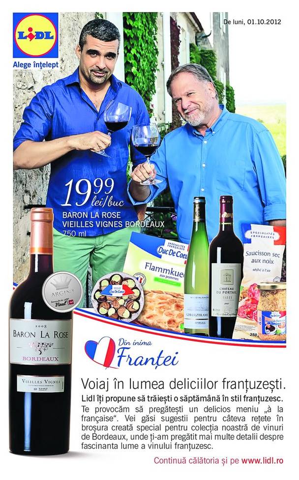 Ingredientele se găsesc în rețeaua LIDL