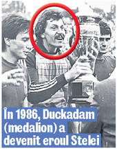 Portarul de legendă al Stelei, Helmuth Duckadam, e fericit că a trecut cu bine peste intervenţia chirurgicală suferită