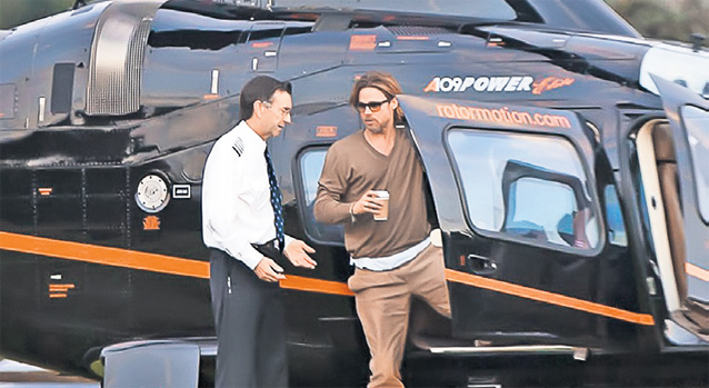 Brad Pitt, coborând dintr-un elicopter Mariah Carey, regina fiţelor. Iată care sunt cele mai pretenţioase staruri de la Hollywood!