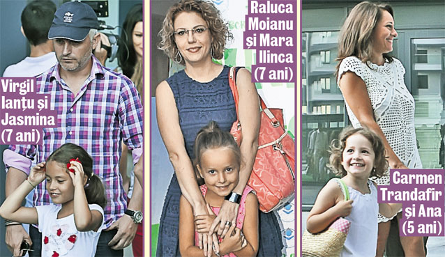 Fetiţa Andreei Marin merge deja la şcoală deşi nu a împlinit încă 5 ani