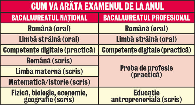 Absolvenţii de liceu sunt încântaţi de ideea de a da un examen de maturitate profesional: «Cu Bac-ul diferențiat, avem și noi șanse la diplomă»