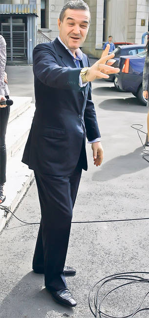 Gigi Becali vrea să-i slăbească pe gorjeni