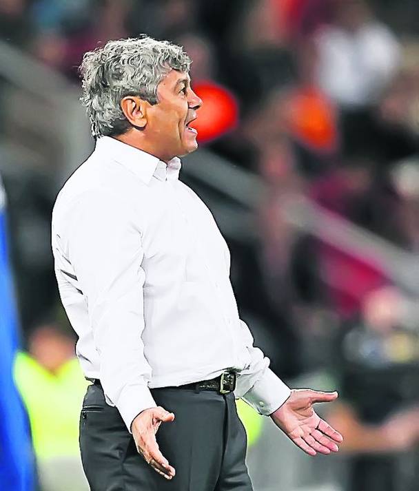 Lucescu a țipat de pe margine tot meciul