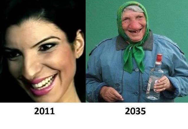 CUM VA ARĂTA Andreea Tonciu, în 2035? Uite care e ultima glumă pe internet | FOTO 