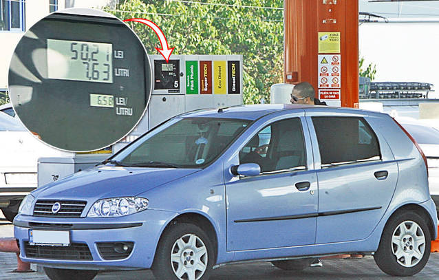 Augustin, ai rămas fără bani de benzină? Fratele mai mic al lui Lucian Viziru a pus combustibil de doar 50 de lei, semn că afacerile cu inox sunt pe butuci