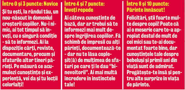 Te pricepi să ai grijă de bebeluşi? - TEST