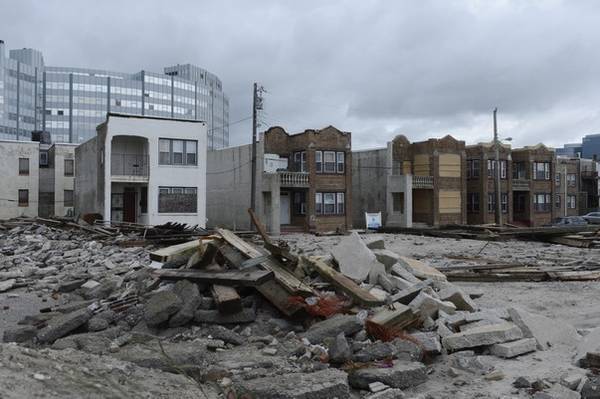 URAGANUL SANDY | FOTO cu dezastrul "de proporţii biblice" din SUA