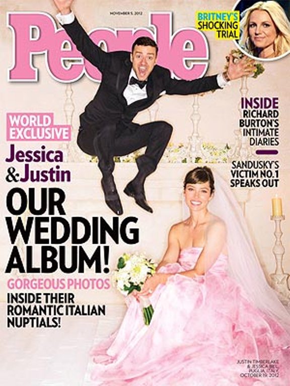 Uite PRIMA IMAGINE de la NUNTA lui Justin Timberlake cu Jessica Biel! Vezi ce culoare a fost rochia miresei! FOTO ÎN ARTICOL!
