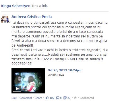 Presupusa amantă a lui Zsolt Csergo îl susține pe unul dintre adversarii Nicoletei Luciu la ”Dansez pentru tine”. Află despre cine este vorba!