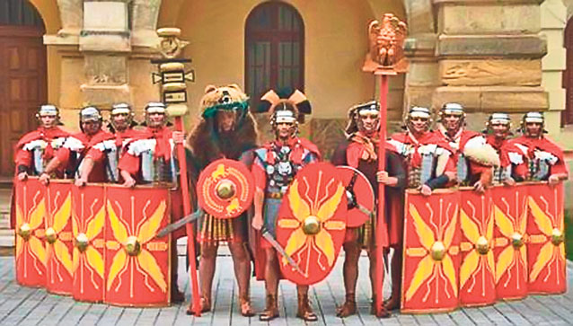 Soldaţii romani au năvălit la Alba Iulia! Ei vor fi prezenţi la toate sărbătorile importante