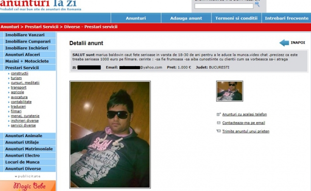 O vedetă din showbiz angajează fete pentru videochat! Vezi cum sună anunțul de ”recrutare”!