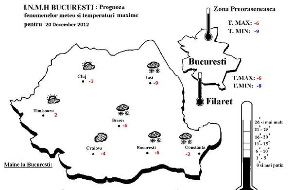 NU SCĂPĂM de GER și de NINSORI! Uite cum va fi vremea mâine!