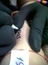 Mara Bănică şi-a făcut tatuaj cu Rapid | FOTO