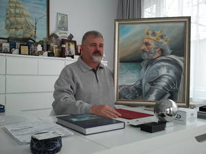 EXCLUSIV! Incredibil! Sergiu Nicolaescu a pictat pentru un apropiat al lui Băsescu