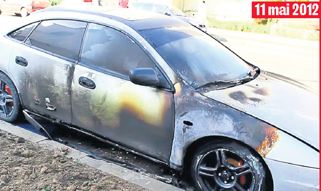 10 maşini incendiate, nici un vinovat! | FOTO