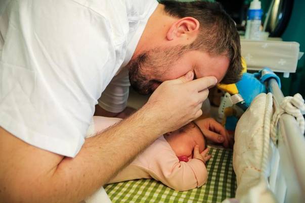 Horia Brenciu și fiica sa