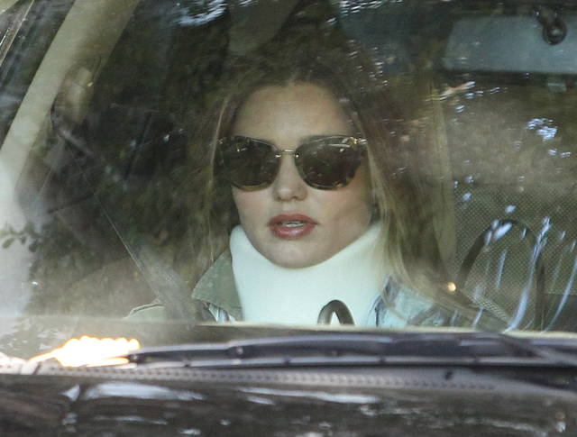 Miranda Kerr, rănită într-un accident rutier 