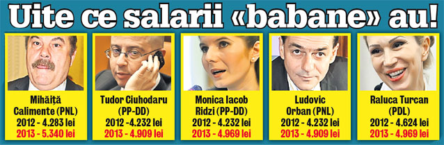 Pentru ei nu este criză! Deputaţii şi-au mărit lefurile!