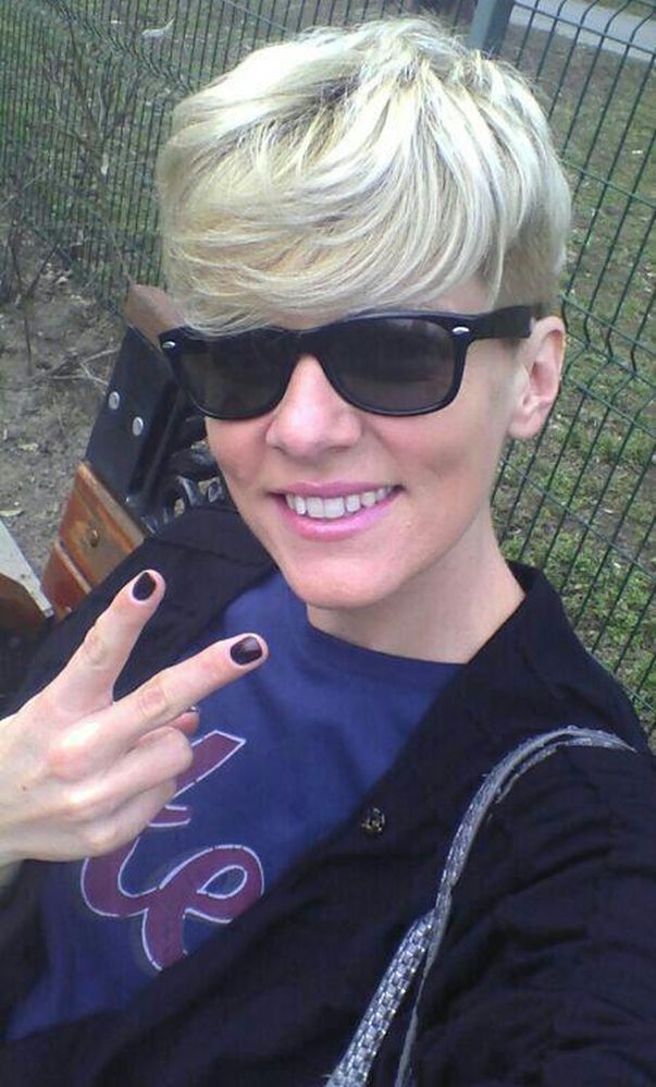 Dana Nălbaru, din nou blondă