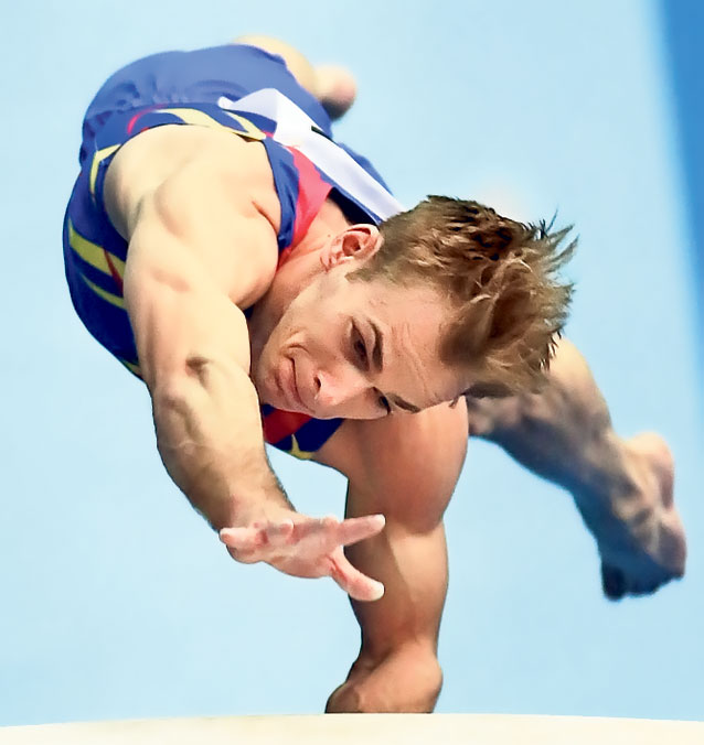 Ea este regina Europei la bârnă!