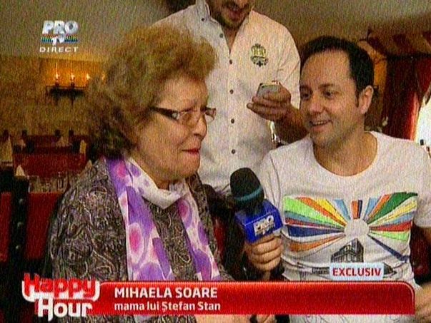 Mama lui Stefan Stan și Catalin Maruta