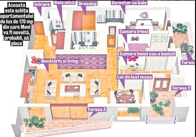 Monica Gabor, ţinută din scurt. «Mr. Pink» o sună noaptea ca să o verifice