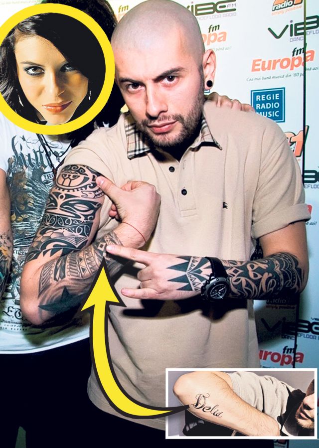 S-au tatuat, dar nu iese la spălat! FOTO