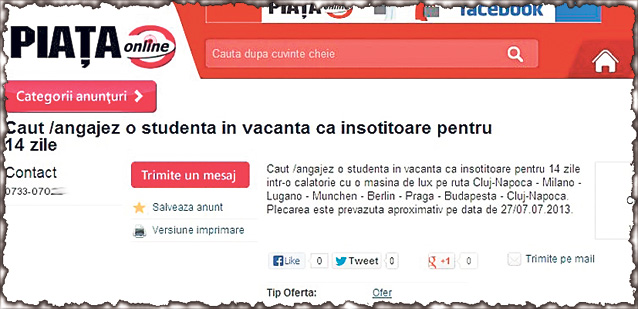Motivul incredibil pentru care un afacerist neamț angajează o studentă
