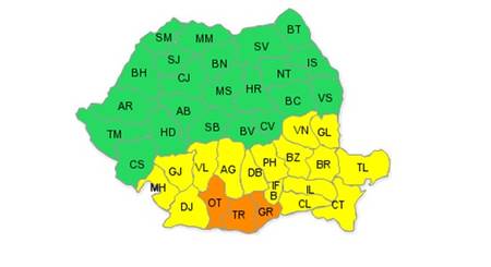 AVERTIZARE METEO! Cod portocaliu de caniculă