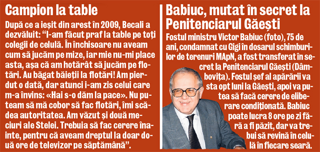Comportamentul lui Gigi te va înduioşa! Află ce face după gratii!