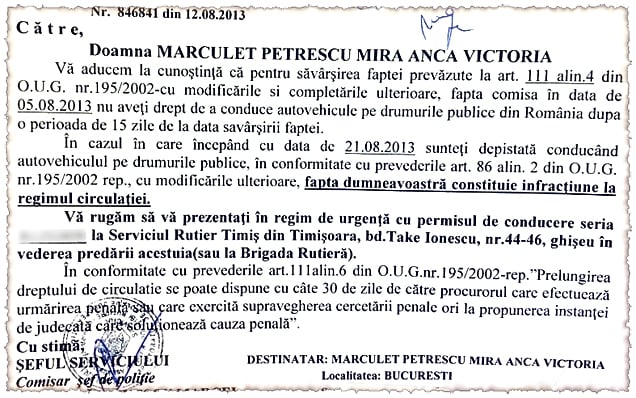 Incredibil! Arhitecta lui Ceauşescu, somată să-şi predea permisul