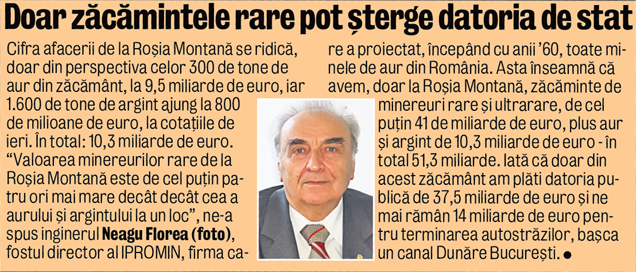 Dezvăluire incredibilă! Află care este COMOARA NEŞTIUTĂ care zace la ROŞIA MONTANĂ