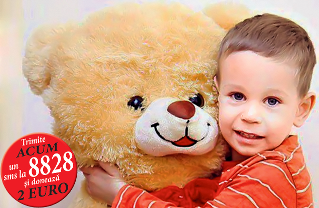 Copilul cu boală unică în România trebuie să ajungă la Londra