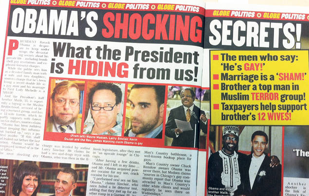 Cunoscuta revistă National Enquirer aruncă bomba anului! Barack Obama este homo?