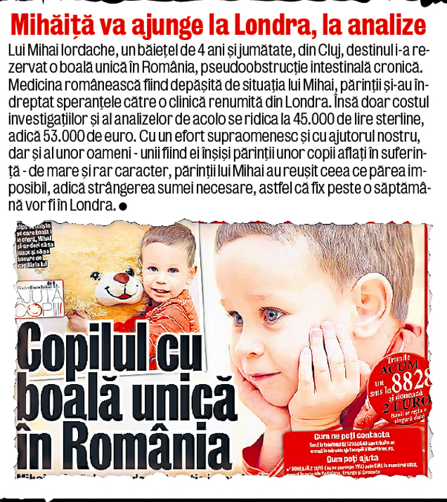 «Ajută copiii!» a împlinit 18 luni! Campania a mediatizat aproape 90 de cazuri, oferind un ajutor total de peste 315.000 de lei