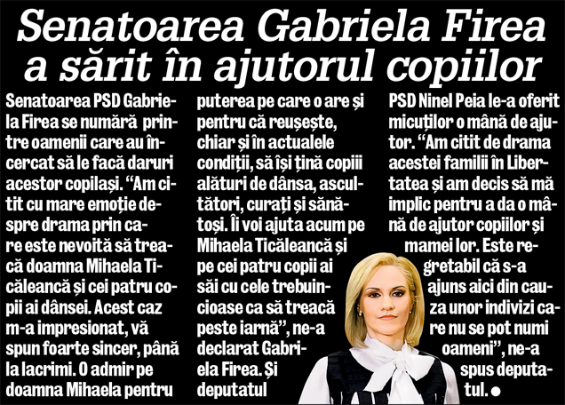 Îngeraşii care au grijă de mama lor bolnavă au primit medicamente, haine şi alimente! FOTO