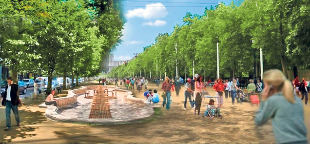 Centrul Bucureştiului, modificat pentru pietoni! FOTO