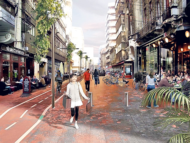 Centrul Bucureştiului, modificat pentru pietoni! FOTO