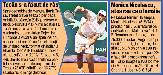 EXCLUSIV | Jucătorii de tenis din echipa de Cupa Davis vor să boicoteze meciul cu Ucraina