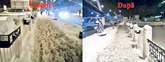 Jos pălăria! Student de 10 la lopată! Un tânăr din Roman a pornit un protest inedit în Capitală