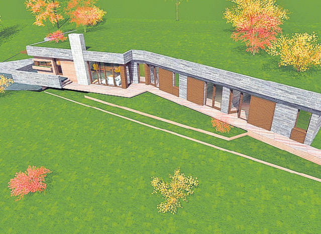 Un ieşean îşi construieşte «vilă de hobbit»