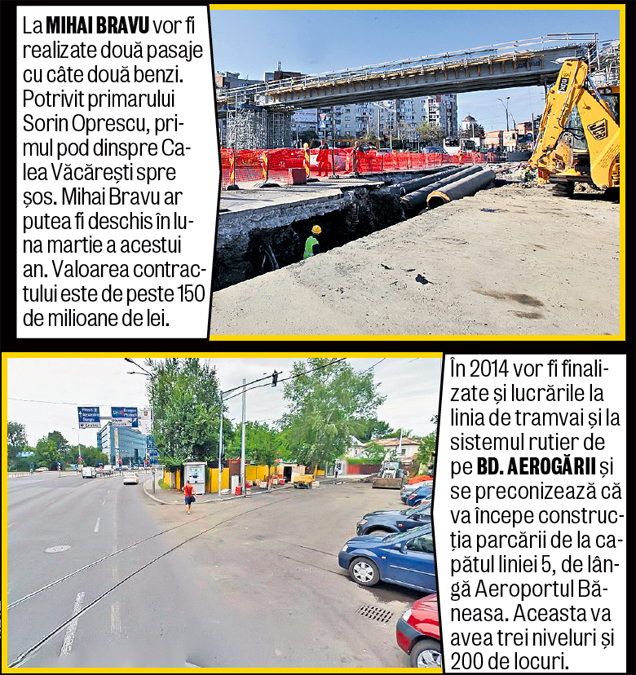 Uite cum se va schimba Bucureştiul! Libertatea îţi prezintă principalele proiecte ale anului 2014