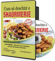 Te-ai gândit să ai propria afacere? 15 secrete ca să îţi deschizi o shaormerie! Cumpără toată colecţia şi câştigă 10.000 de euro pentru a-ţi deschide PROPRIA AFACERE!